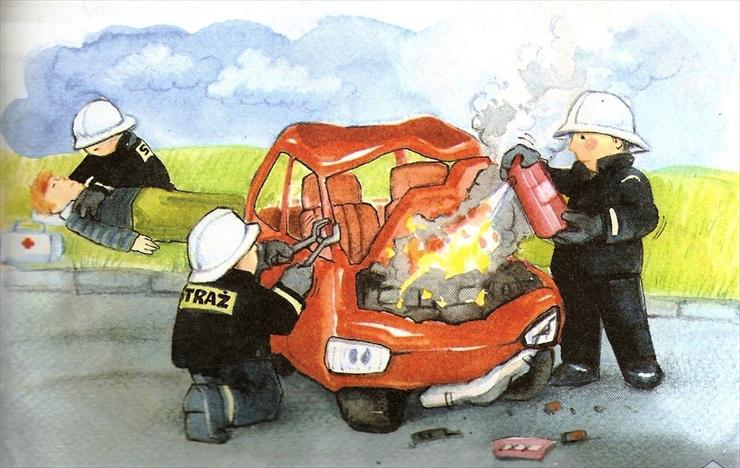 Policjanci i strażacy, numery alarmowe - straż pożarna 5.jpg