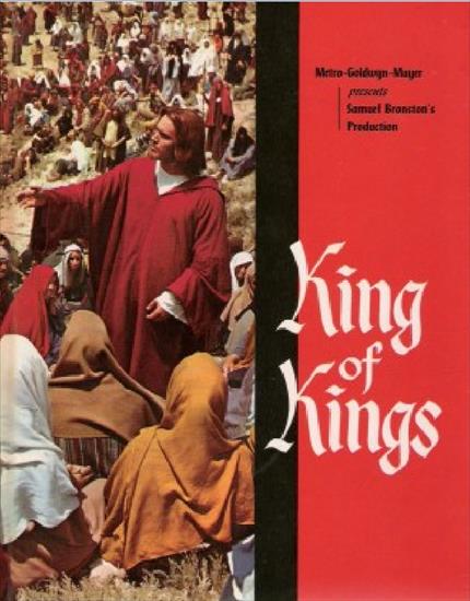  PLAKATY FILMÓW BIBLIJNYCH KTÓRE SA NA TYM CHOMIKU - Król królów  King of Kings  - 19611.PNG