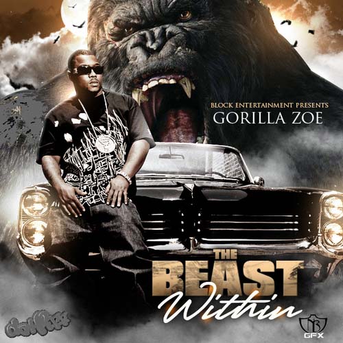 MP3 ALBUMY RAP HIP-HOP- RB 2010 - Gorilla Zoe - Written In Stone 2010.jpg