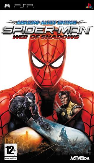 Gry PSP  .................. - Spider-man web of shadows 2008.jpg