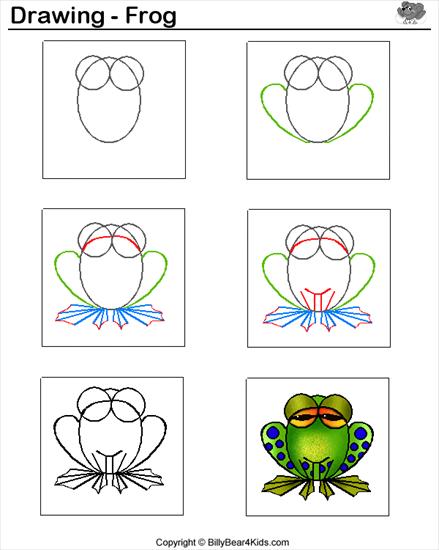 Narysuj sam - żabka.gif