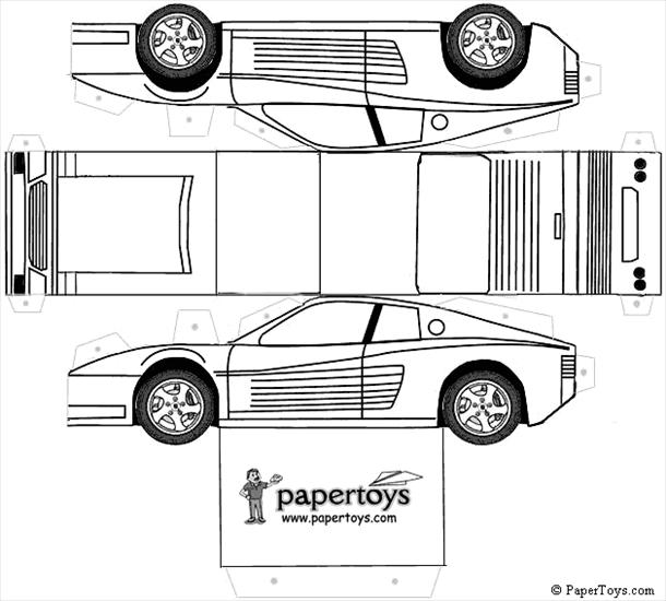 PAPER MODEL - Ferrari.Testarosa.gif