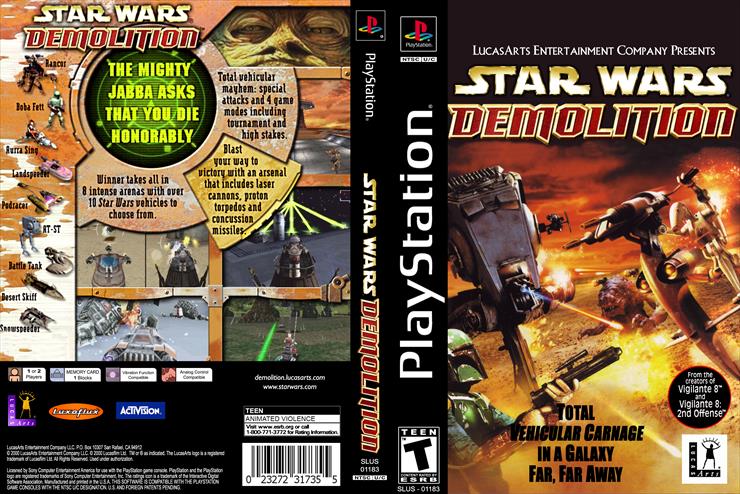 Cover PlayStation Alternate Version - Star Wars Demolition PlayStation - Cover.jpg