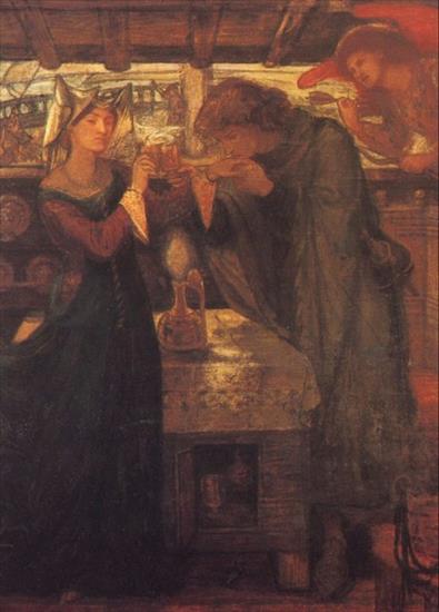 Rossetti Dante Gabriel - Rossetti_Dante_Gabriel_Tristram_and_Isolde_Drinking_the_Love_Potion.jpg