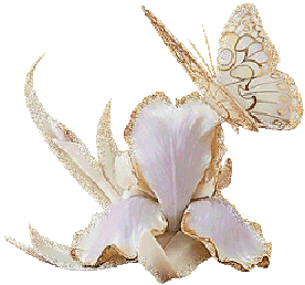 GALERIA LINII I OZDOBNIKÓW - glit biała orchidea z motylem.gif